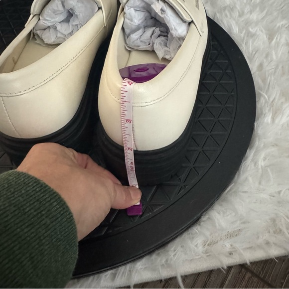 Quince Cream Loafers with Black Soles - Picture 14 of 16